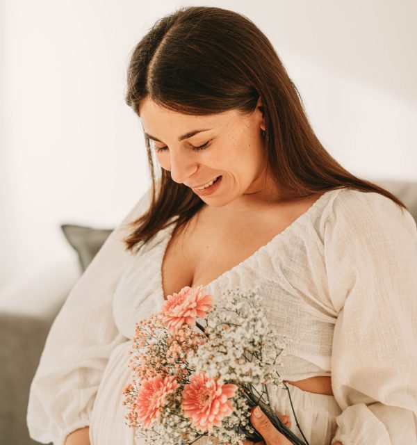 Babybauch Flower
